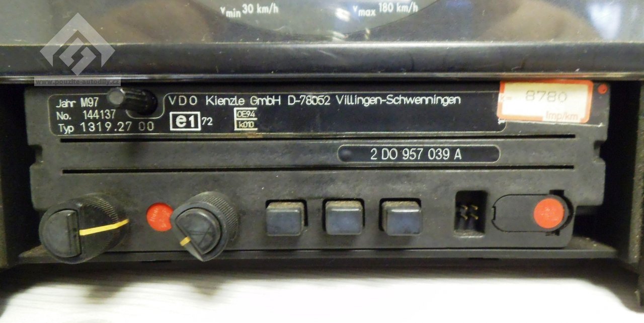Tachograf 2D0957039A , 2D0957041A, VW LT II 97, MB