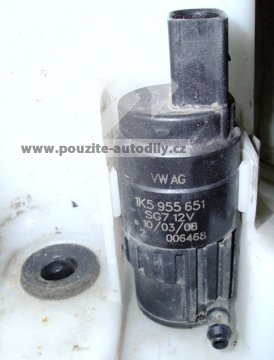 Čerpadlo ostřikovače skel jednovývodové 1K5955651/ 1T0955651 originál pro VW, Audi, Seat, Škoda