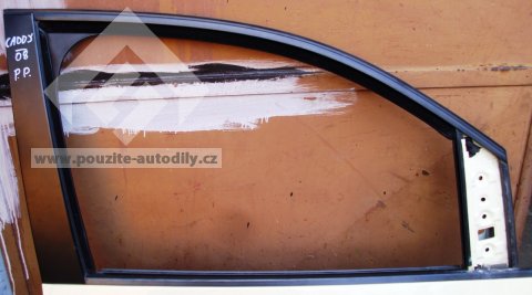 Těsnění skla dveří vpředu vpravo, VW Caddy MK3/4, 2K0837432B