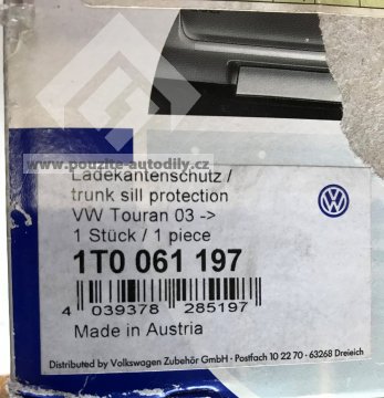Folie 1T0061197, ochrana hrany pro nakladaní VW Touran