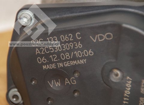 Řídící jednotka škrtící klapky 03C133062C, originál VW