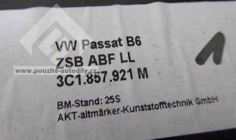 Odkládací prostor 3C1857921M VW Passat / CC