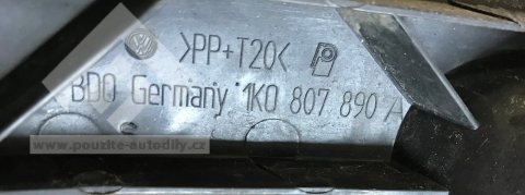 Vodici profil pro př. naraznik vpravo 1K0807890A VW Golf V