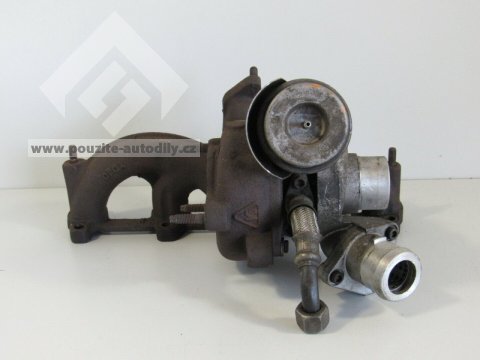 Turbo s výfukovým potrubím 038253016B VW Polo 9N
