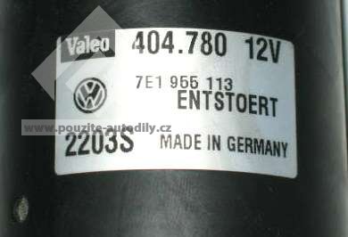 Motorek předních stěračů VW T5, Amarok, 7E1955113B