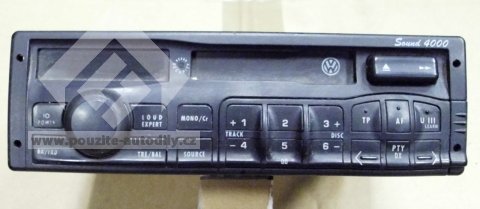 Autorádio GRUNDIG, SOUND 4000, originál 2D0035160A, VW LT II 97-07 MB SPRINTER