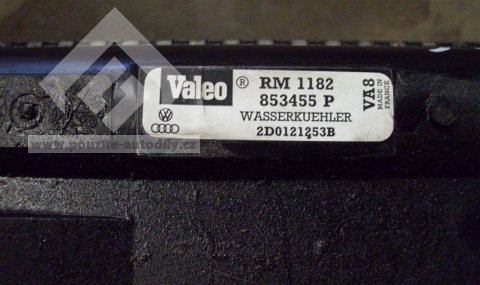 Chladič chladící kapaliny 680x415mm, originál 2D0121253B, VW LT II 97-07 MB SPRINTER
