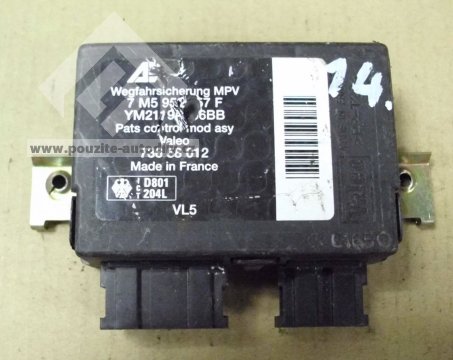 Imobilizér - řídicí jednotka 7M5953257F Valeo 736 58 012 VW Sharan 96-00
