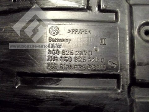 Tlumení protihlukové - vpředu, VW PASSAT (3C) B6 05-10, 3C0825235G