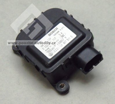 Servomotorek pro centrální klapu VW Beetle, Bora, Golf, Lupo, Polo, 1J1907511D, Bosch 0132801117