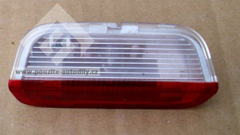Varovné dveřní světlo, originál VW 1K0947411A červená / bílá