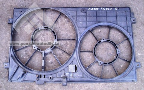 Věnec ventilátoru dvojitý, originál VW 1K0121207T