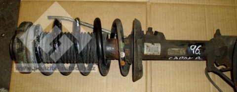 Přední tlumič, pružina VW Caddy 04- 1K0413031BA, 1K0411105EH