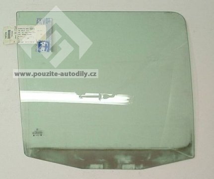 Sklo dveří vpravo vzadu - zelené, VW Golf III Com 1H9845206A