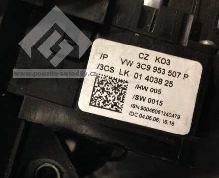 Přepínač kombinovaný VW Passat B6, 3C9953513B, 3C9953507P