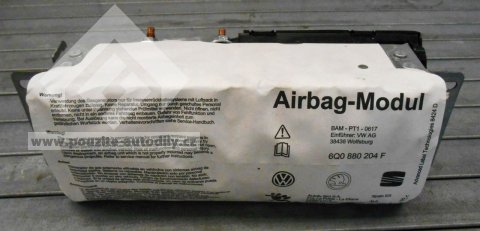 Airbag spolujezdce, originál VW 6Q0880204F, 6Q0880204G