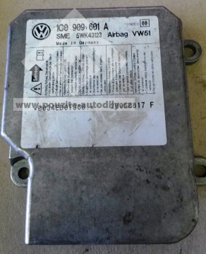 Řídící jednotka airbagu, originál VW Passat, Polo 1C0909601A