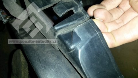 Věnec ventilátoru dvojitý, VW Touareg 7L0121203B, 7L0121207B