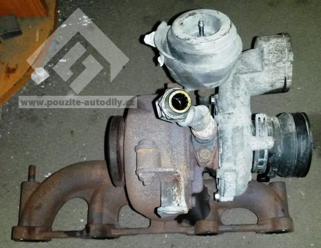 Turbo s výfukovým potrubím VW 1,9TDi, 038253016K, GARRETT (gpc-13847)"Nápověda  Zpět