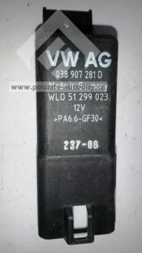 Řídící jednotka žhavící svíčky originál VW 038907281D