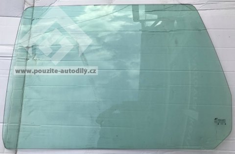 Sklo dveří vlevo vzadu zelené, Sharan 7M0845205A