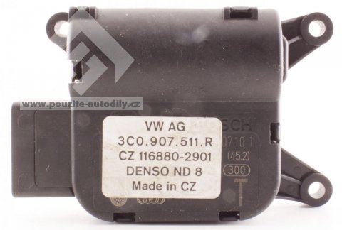 Servomotor nastavovací pro ovládání teploty 3C0907511R, VW