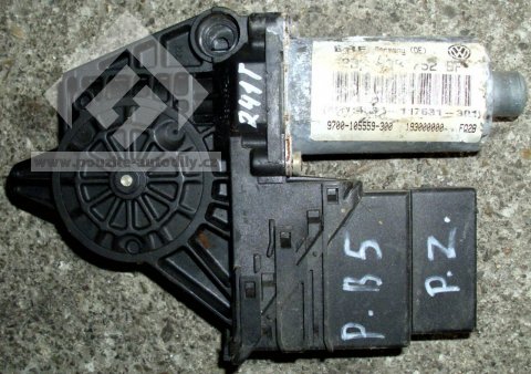 Motor stahování okna vpravo vzadu 3B9839752BF VW Passat B5