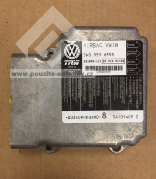 Řídicí jednotka airbagu 5N0959655R, originál VW