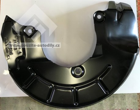 Krycí plech kotoučové brzdy vlevo 6R0615311A VW Polo 6R, UP