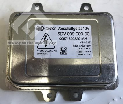 5DV009000-00, 5M0907391 Řídící jednotka xenonu VW, Škoda