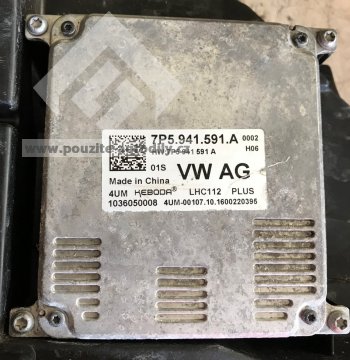 Řídicí jednotka LED světlometu 7P5941591A VW Arteon, e-Golf