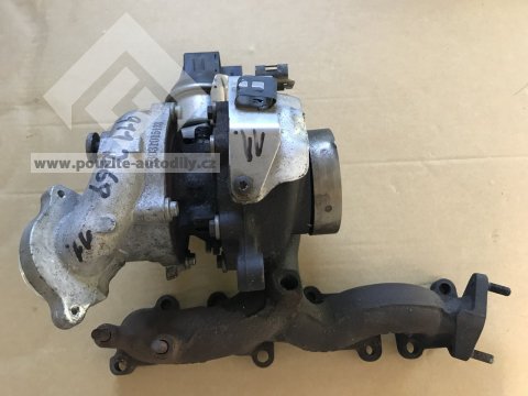 Turbo s výfukovým potrubím 03L253056B VW 2.0TDi