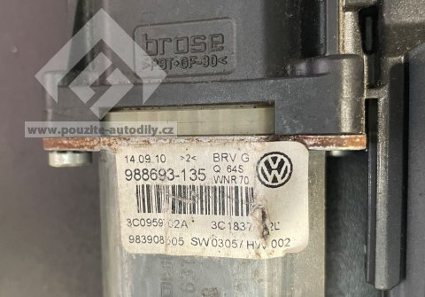 Motorek stahování oken přední pravý 3C0959702A VW Passat B6