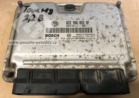 Řidící jednotka motoru 3,2 V6 022906032BF Bosch 0261207566