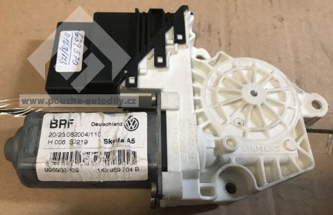 1K0959704B Motor spouštění oken vzadu vpravo VW Touran 1T, Seat, Škoda