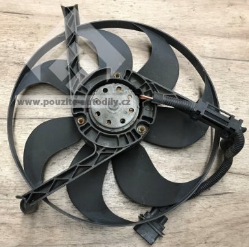 Ventilátor chladiče Temic 881083642, držák 1J0121206C Golf 4