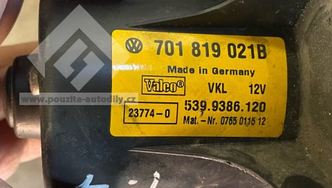 701819021B Motorek topení VW Transporter T4