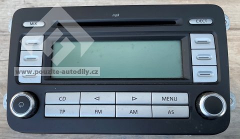 1K0035186AD Autoradio stereo RCD300 MP3 BLAUPUNKT VW Golf V 1K