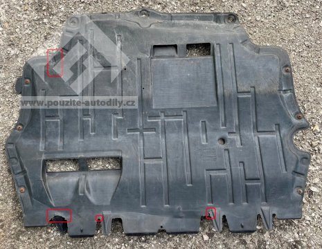 3C0825235K, 3C0825237F, Kryt pod motor, tlumení VW Passat 3C