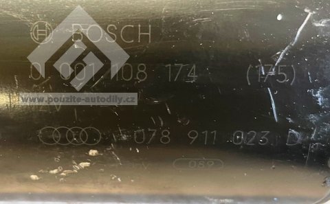 078911023D Bosch 0001108174 Startér VW, Audi, Škoda