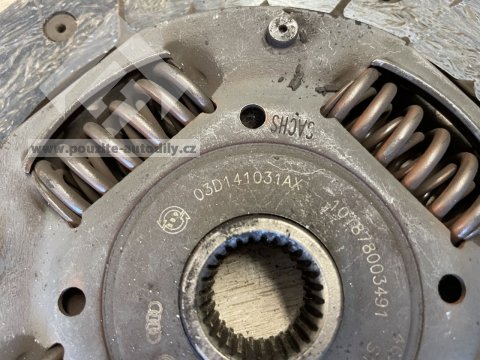 03D105333 spojka 1.2 HTP VW Polo 9N setrvačník, přítlačák