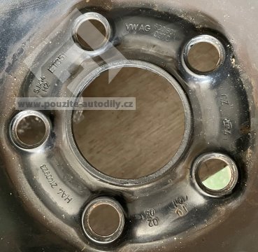 Ocelový disk 5Jx14 6Q0601027C pneu Landsail LS388 165/70 R14