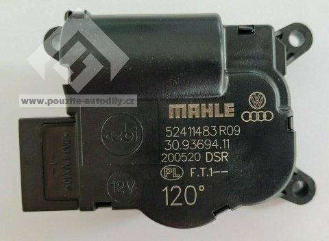 7E0907512A Servomotor klapky topení 52411483 R04 VW T5, T6