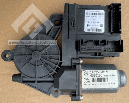 1K0959701N, 1K0959793K Motor stahování okna dveře řidiče VW Golf V