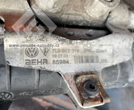 Chladič vody, oleje, serva, klima + 7L0121203F věnec ventilátoru sahara VW Touareg 7L