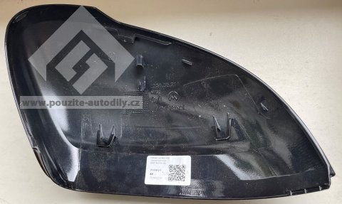 3G0857537H Kryt levého zpětného zrcátka, Deep Black, VW Arteon 3H, Passat B8 3G