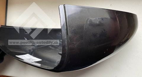 3G0857538H Kryt pravého zpětného zrcátka, Deep Black, VW Arteon 3H, Passat B8 3G