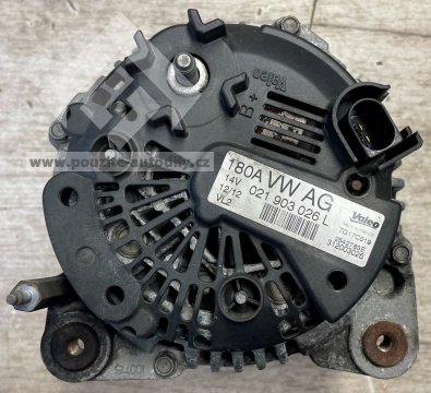 021903026L Alternátor 180A VW Passat Valeo TG17C019