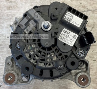 Alternátor 04E903024S / BOSCH F000BL08J4 / 14 V 140A VW, Audi, Škoda, Seat