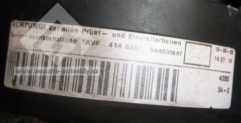 Motor AVF 1.9TDi 96Kw 131Ps VW Passat B5 00-05 Automat